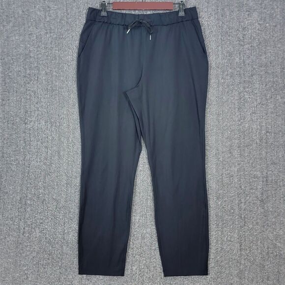 CRZ Yoga Pants Womens XL Black Stretch Sports Performance Casual Drawstring - Picture 1 of 14